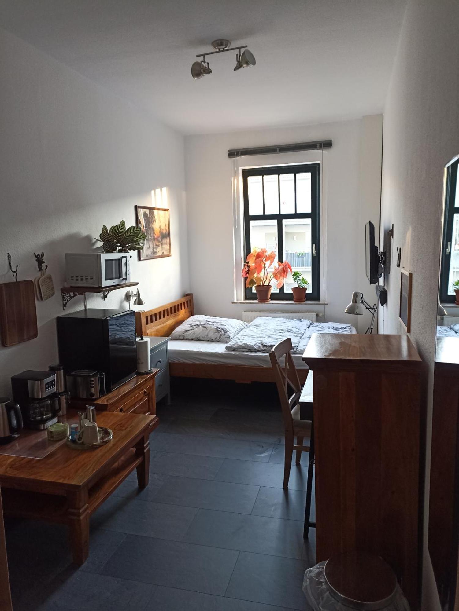 Privates Gaestezimmer In Altenburg Buitenkant foto